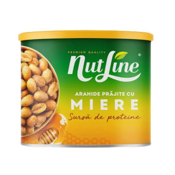ARAHIDE PRAJITE CU MIERE NUTLINE 135GR