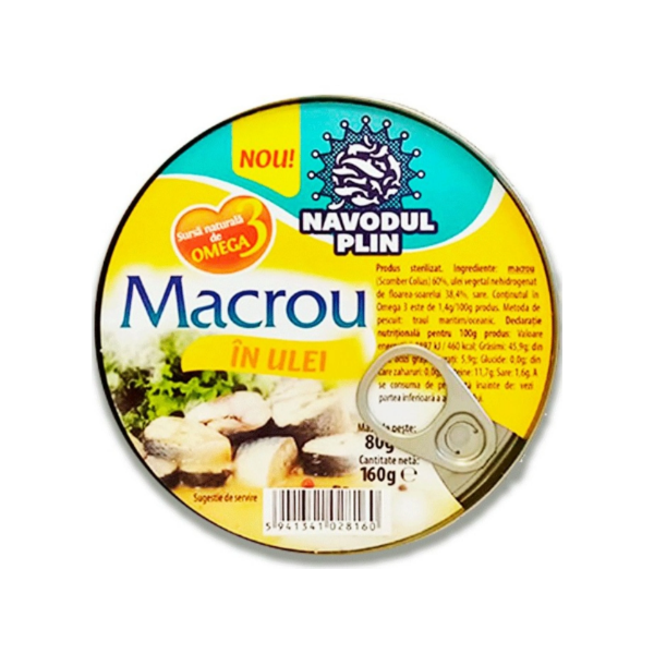 MACROU ULEI VEGETAL NAVODUL 160G