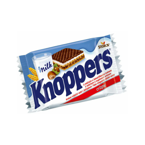 NAPOLITANE LAPTE ALUNE KNOPPERS 25G  