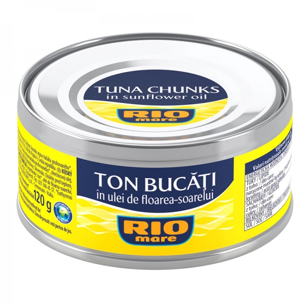 TON BUCATI ULEI VEGETAL RIO MARE 160G
